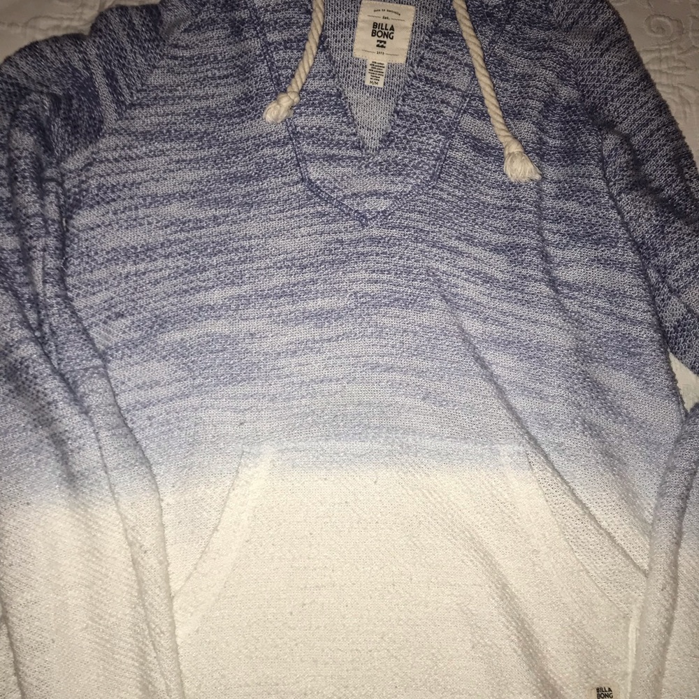 Blue ombré sweatshirt